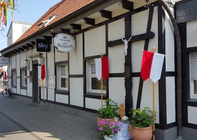 Gaststätte Oedinger Korschebroich - die Gaststätte von Außen