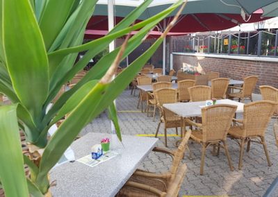 Gaststätte Oedinger - Der Biergarten und die Terrasse