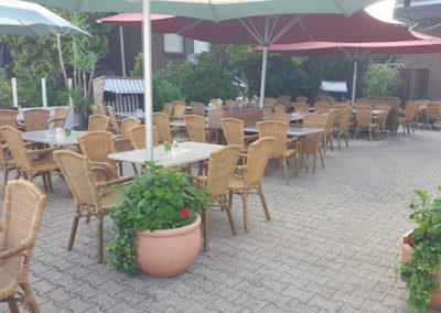 Gaststätte Oedinger - Der Biergarten und die Terrasse