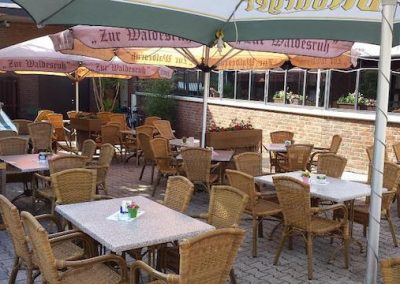 Gaststätte Oedinger - Der Biergarten und die Terrasse