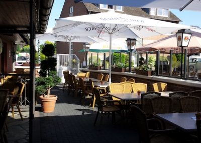 Gaststätte Oedinger - Der Biergarten und die Terrasse