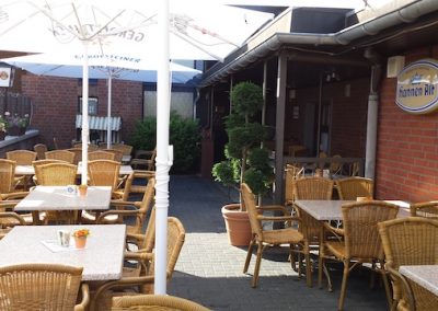 Gaststätte Oedinger - Der Biergarten und die Terrasse