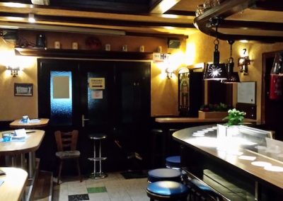 Gaststätte Oedinger Thekenbereich