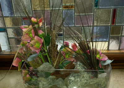 Blumengesteck Fensterbank